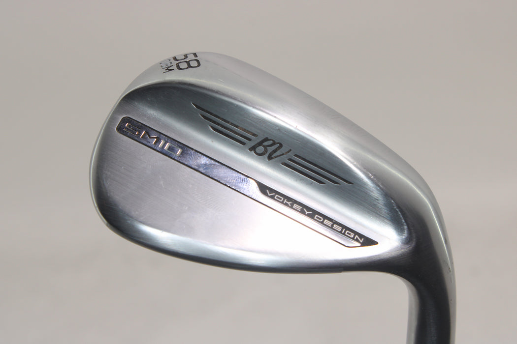 Titleist Vokey SM10 Tour Chrome Wedge (RH) 58/08M Steel Pre-owned