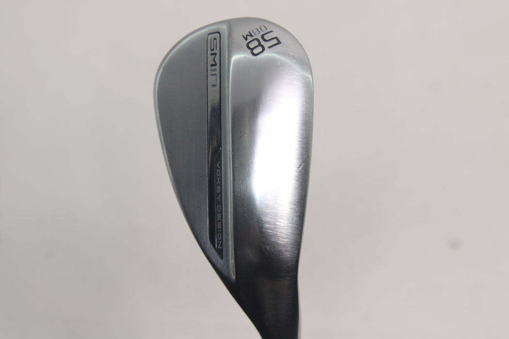 Titleist Vokey SM10 Tour Chrome Wedge (RH) 58/08M Steel Pre-owned