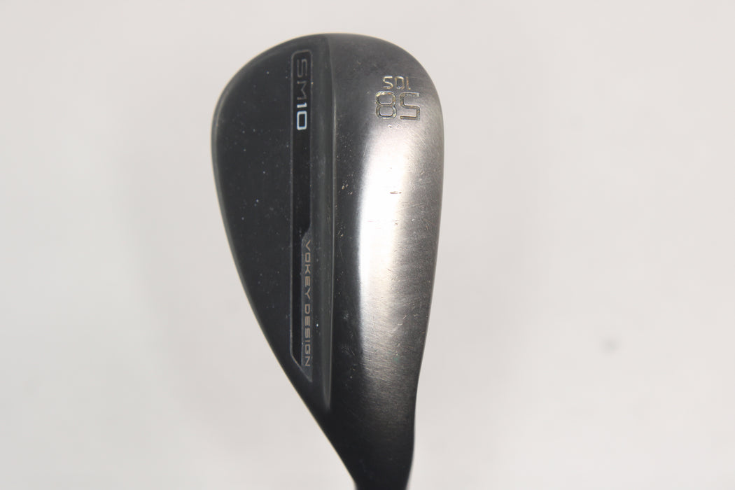 Titleist Vokey SM10 Jet Black Wedge (RH) 58/10S DG steel Pre-owned