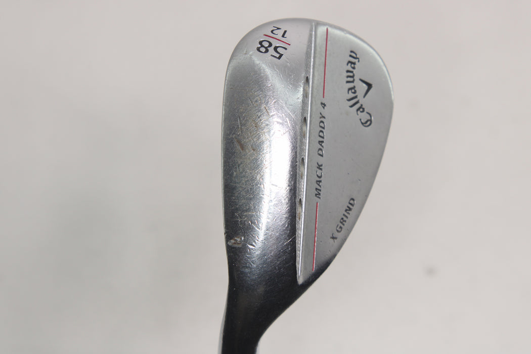 Callaway Mack Daddy4 (LH) 58/12 DG Tour Issue steel Pre-owned