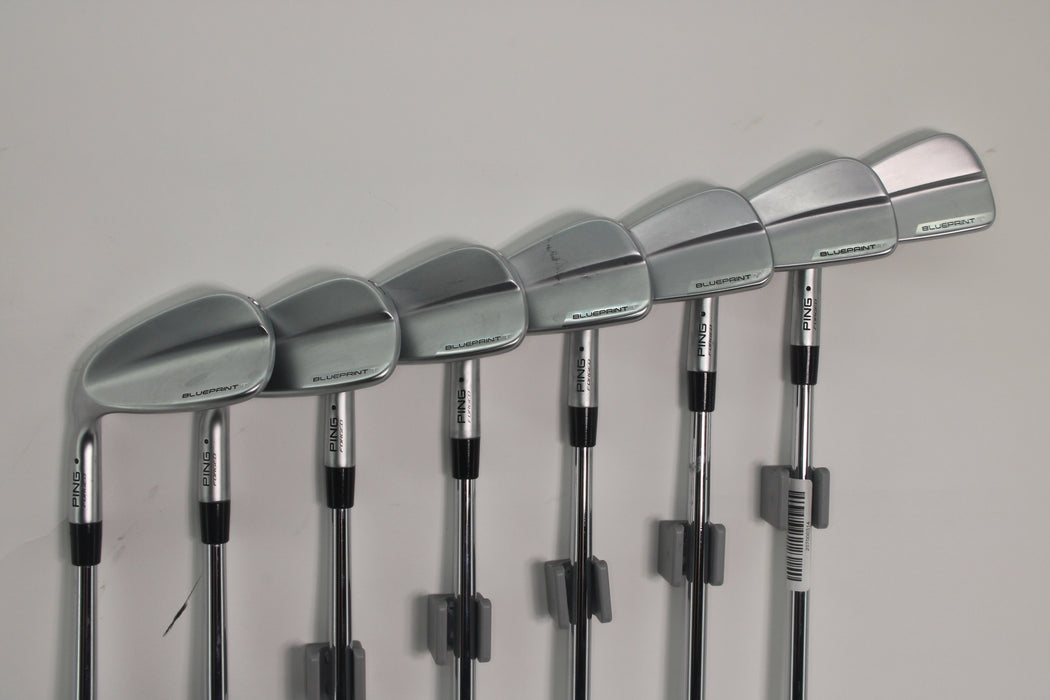 Ping Blue Print T Irons (LH) 4-PW Dynamic Gold 120/S300 Pre-owned