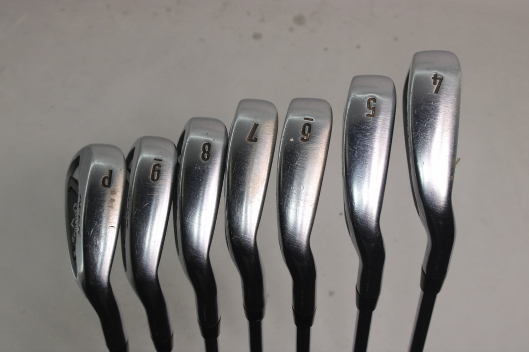 Callaway Apex DCB 21 Iron Set 4-PW True Temper Elevate MPH 85 Steel/S Pre-owned