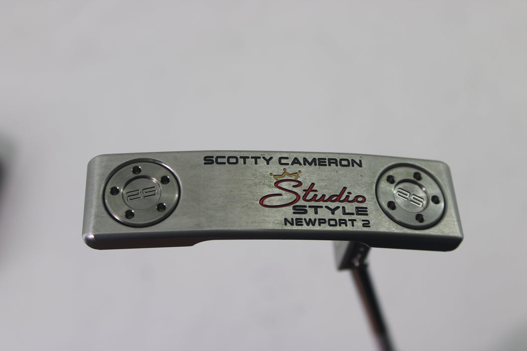 Titleist Scotty Cameron Studio Style Putter RH Newport 2 35 inch Pre-owned