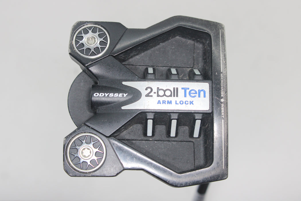Odyssey 2-Ball Ten Arm Lock Putter RH 34 inch Pre-owned