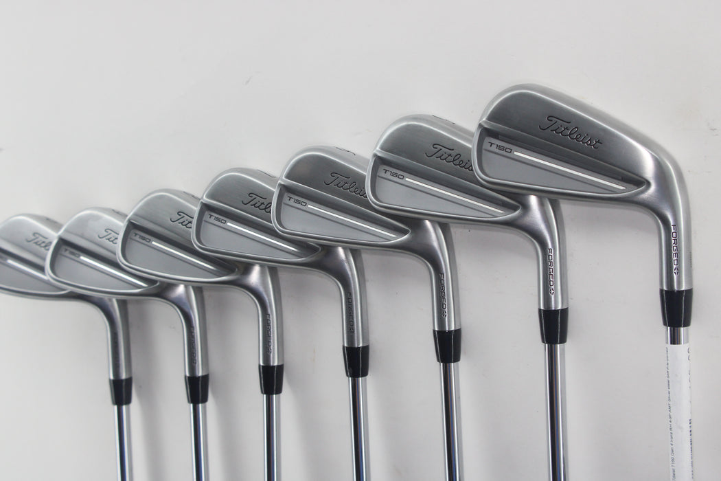 Titleist T150 Gen 4 Irons RH 4-9P AMT Silver steel Stiff Pre-owned