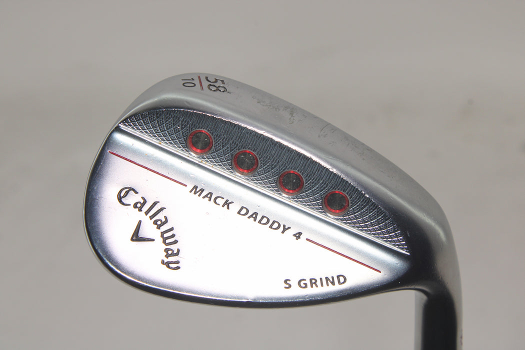 Callaway Mack Daddy 4 tour Chrome 8/10Deg wedge (RH) DGTI/S200 Pre-owned