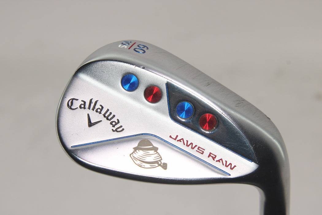 Callaway Jaws Raw Chrome Wedge (RH) 60/10S Dynamig Gold Spinner Tour Issue 115/ Wedge Pre-owned