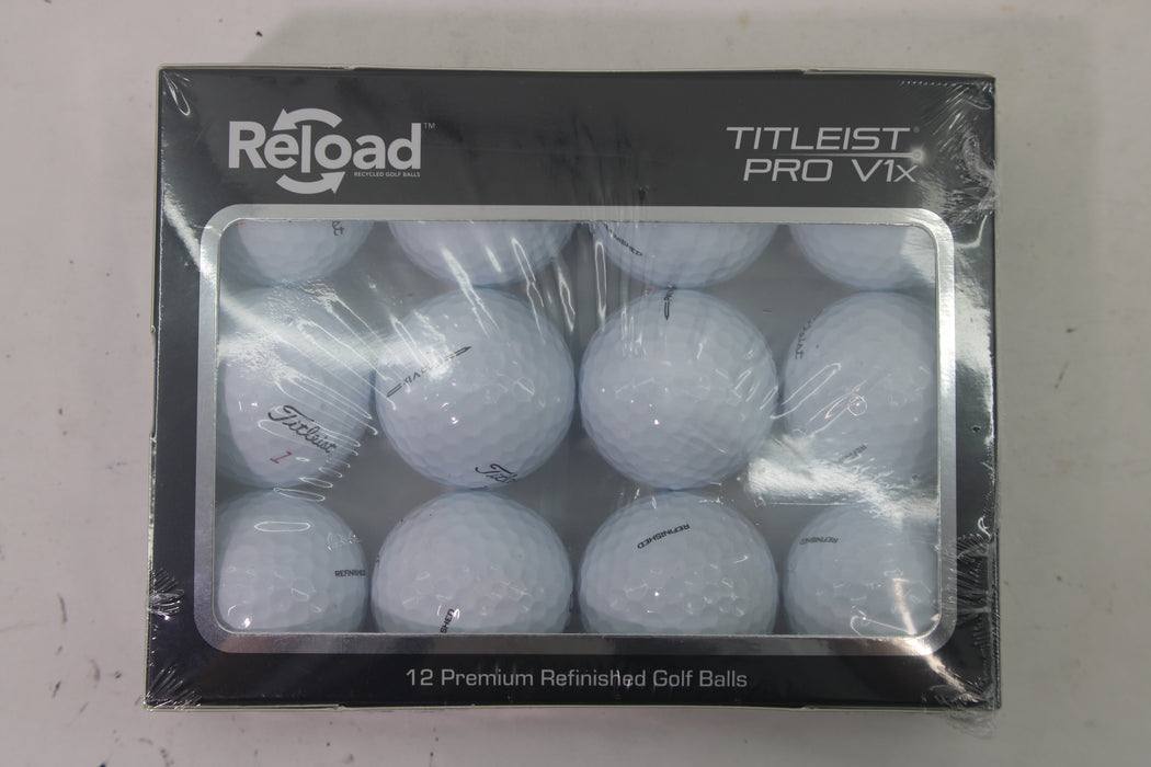 Reload Refurbished Titleist Pro V1x Golf Balls