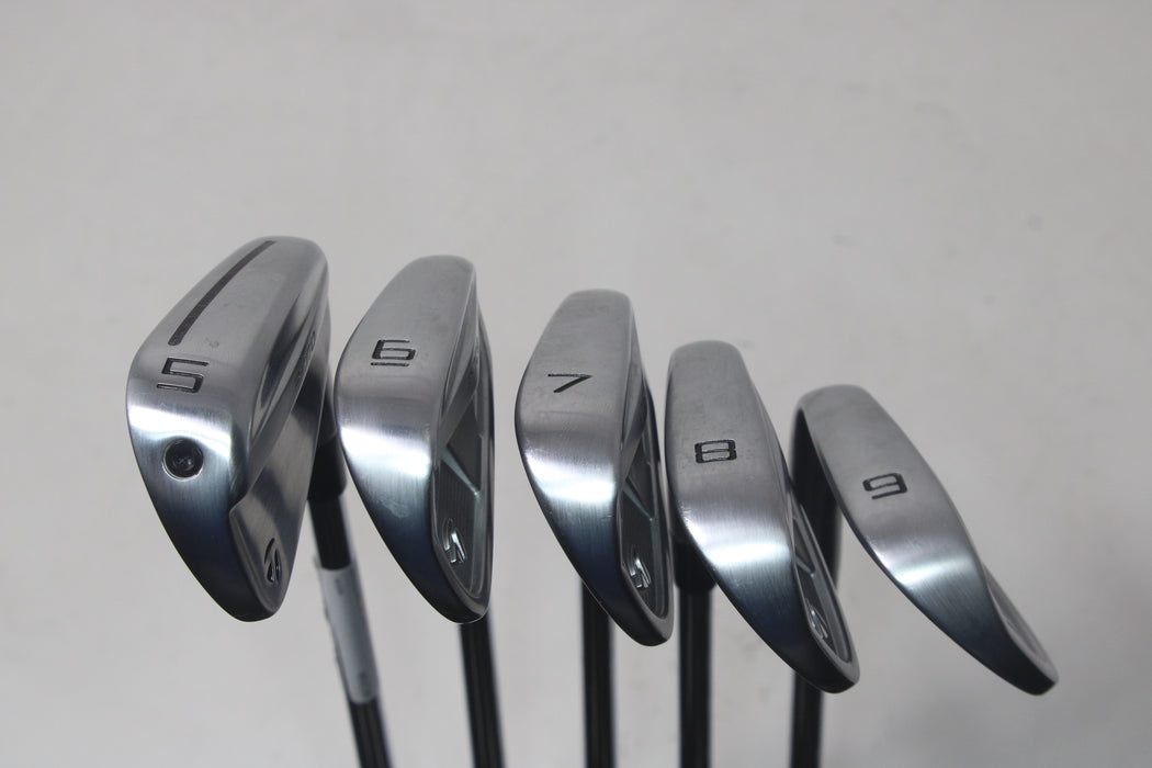 TaylorMade P770/ CB combo Irons RH 5(P770)/6-9(P.7CB) PJX steel 6.5/X Pre-owned