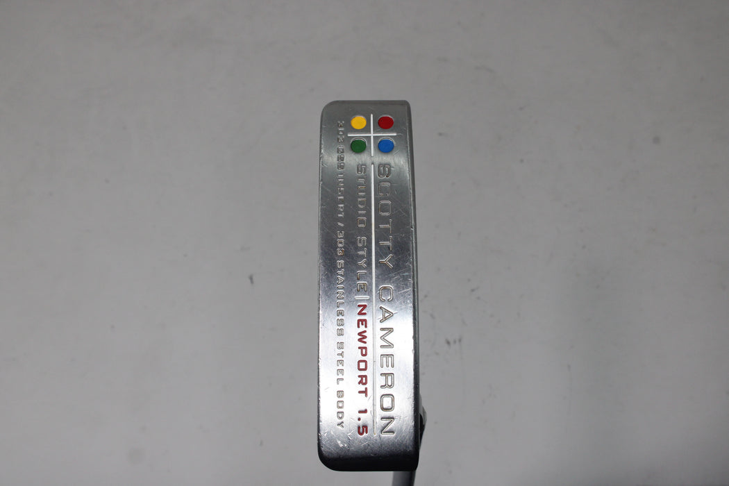 Scotty Cameron Studio Style Newport 1.5 Putter RH 35 inch Pre-owned