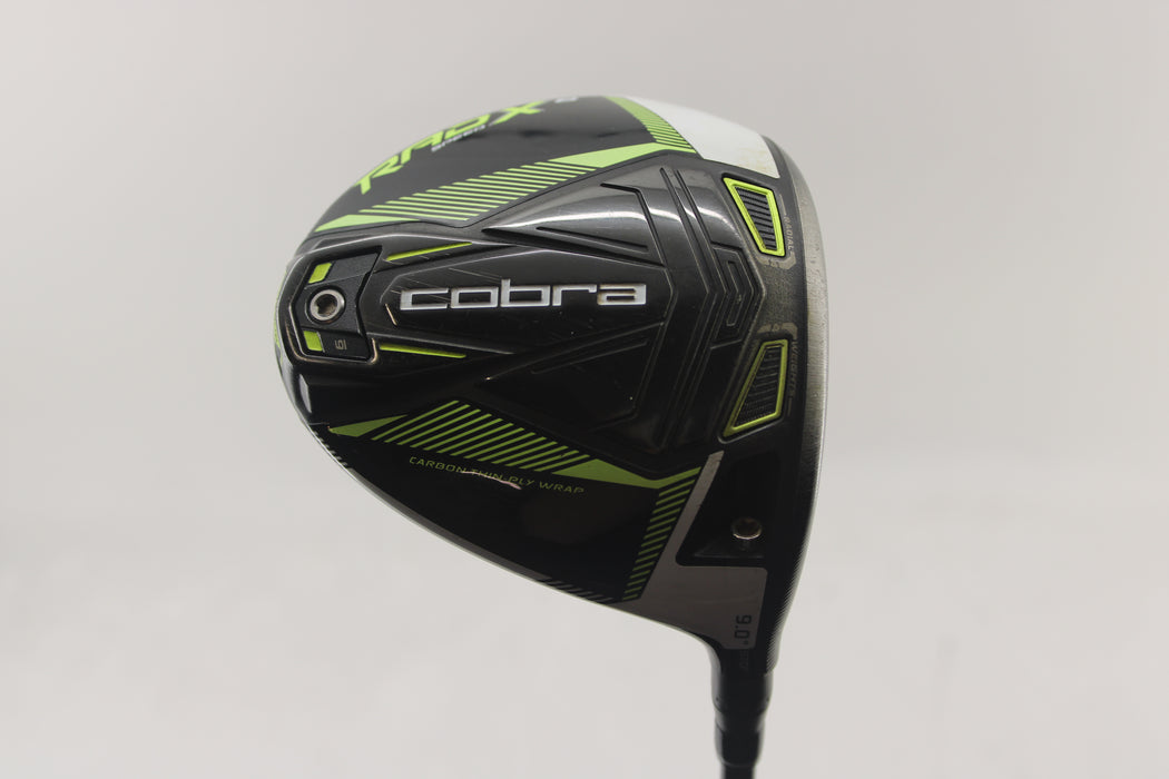 Cobra Rad Speed XB 9.0Deg (RH) Denali Black 60/6.0S Pre-owned