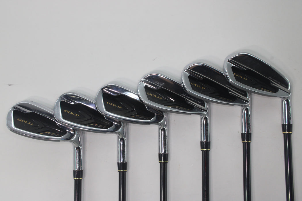 Maruman Gold Shuttle Irons RH 6-9P.PA Fubuki SG200 SR Pre-owned