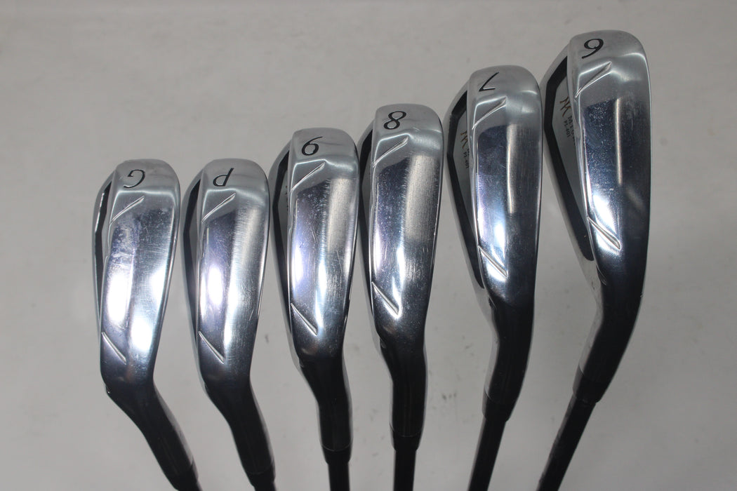 Miura PI 401 Irons RH 6-9P.G Aerotech Gener 8 60 F3/R Pre-owned