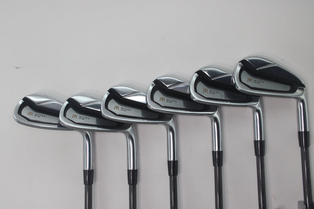 Miura PI 401 Irons RH 6-9P.G Aerotech Gener 8 60 F3/R Pre-owned