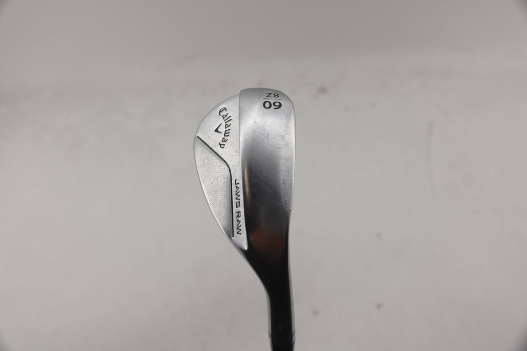 Callaway Jaws Raw Full Toe Chrome Wedge (RH) 60/8Z DG tour issue/X100 Pre-owned