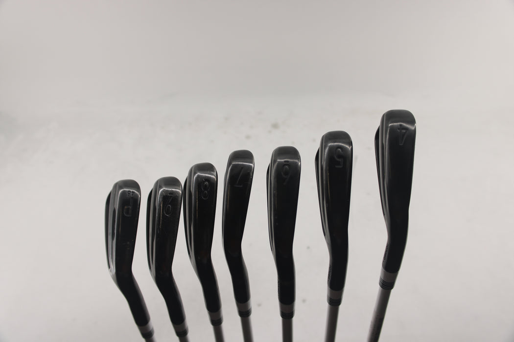 Titleist 2021 T100 Black Iron Set(RH) 4-PW KBS Tour Custom White /R flex Pre-Owned
