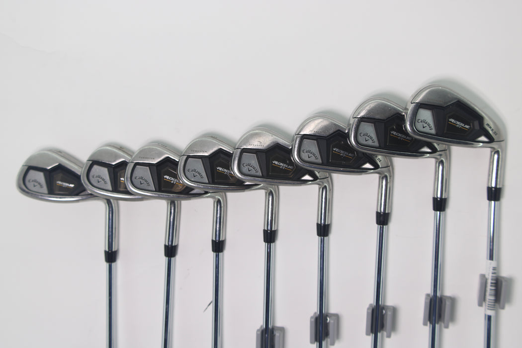 Callaway Rogue ST Max OS Iron Set (RH) 4-PW.AW Steel/Stiff Pre-owned