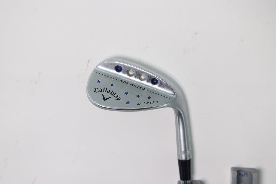 Callaway MD3 Milled Chrome W-Grind Wedge (RH)52/11 Steel/Pre-owned