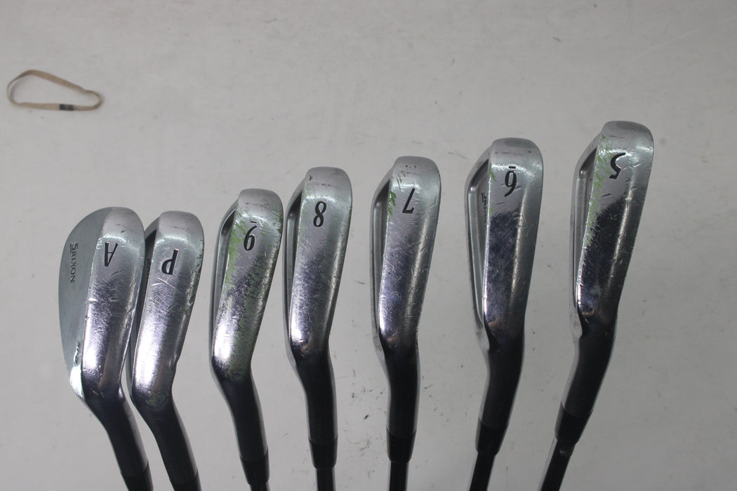 Srixon Z765 Irons (RH)5-PW,AW MOdus3 tour 120/S Pre-woned