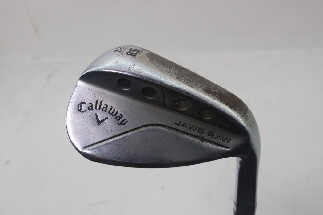 Callaway Jaws Raw Chrome Wedge (RH) 58deg Dynamic gold Wedge flex pre-owned