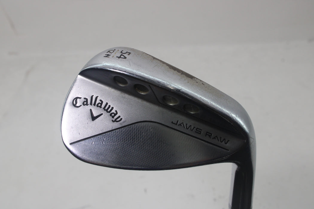 Callaway Jaws Raw Chrome Wedge (RH) 54deg Dynamic gold Wedge flex pre-owned