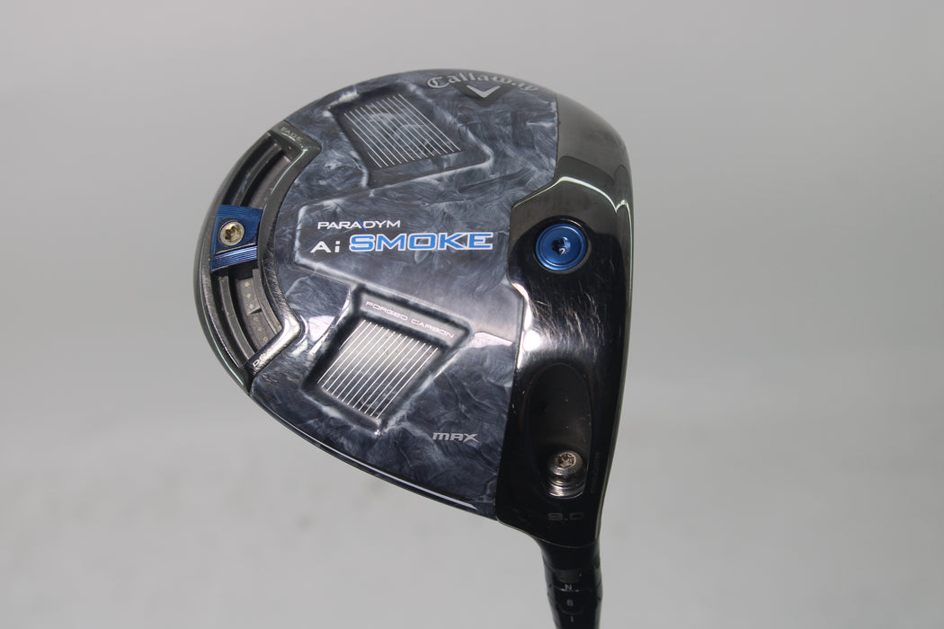 Callaway Paradym Ai Smoke Max Driver RH 9.0 Cypher Forty 5.5 Pre-Owned