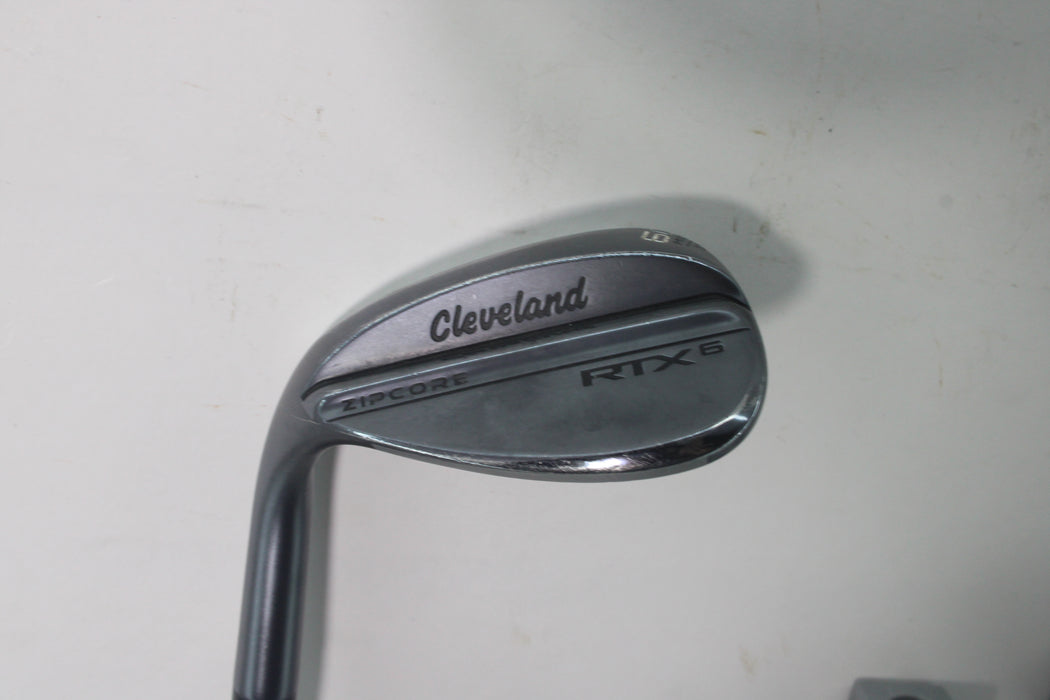 Cleveland Zipcore RTX 6 Black Satin 60/10 (LH) DG Spinner Wedge Flex Pre-Owned