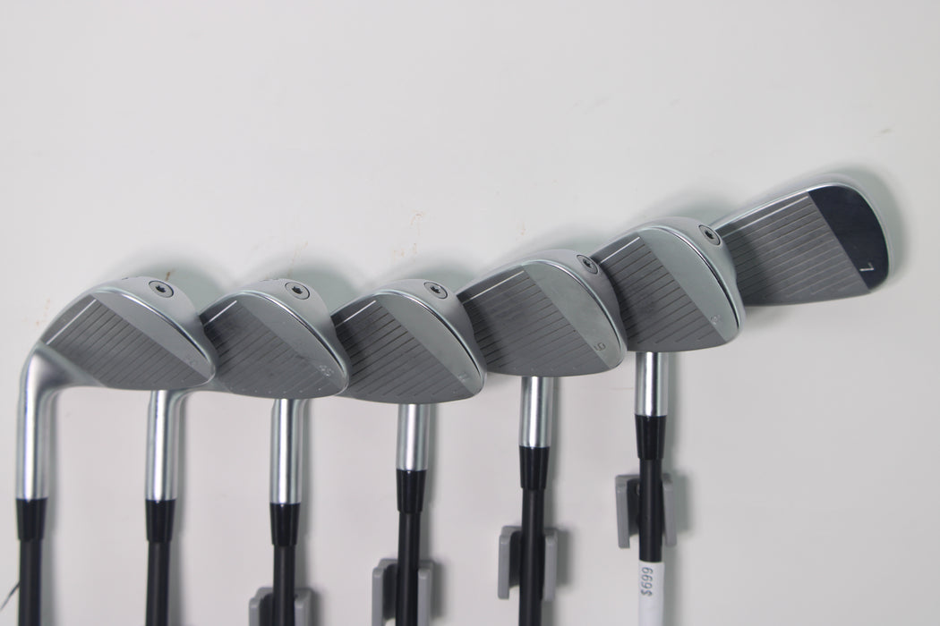 PING G430 irons Green Dot RH 7-9P.45.50 Alta CB AWT Graphite R Pre-Owned