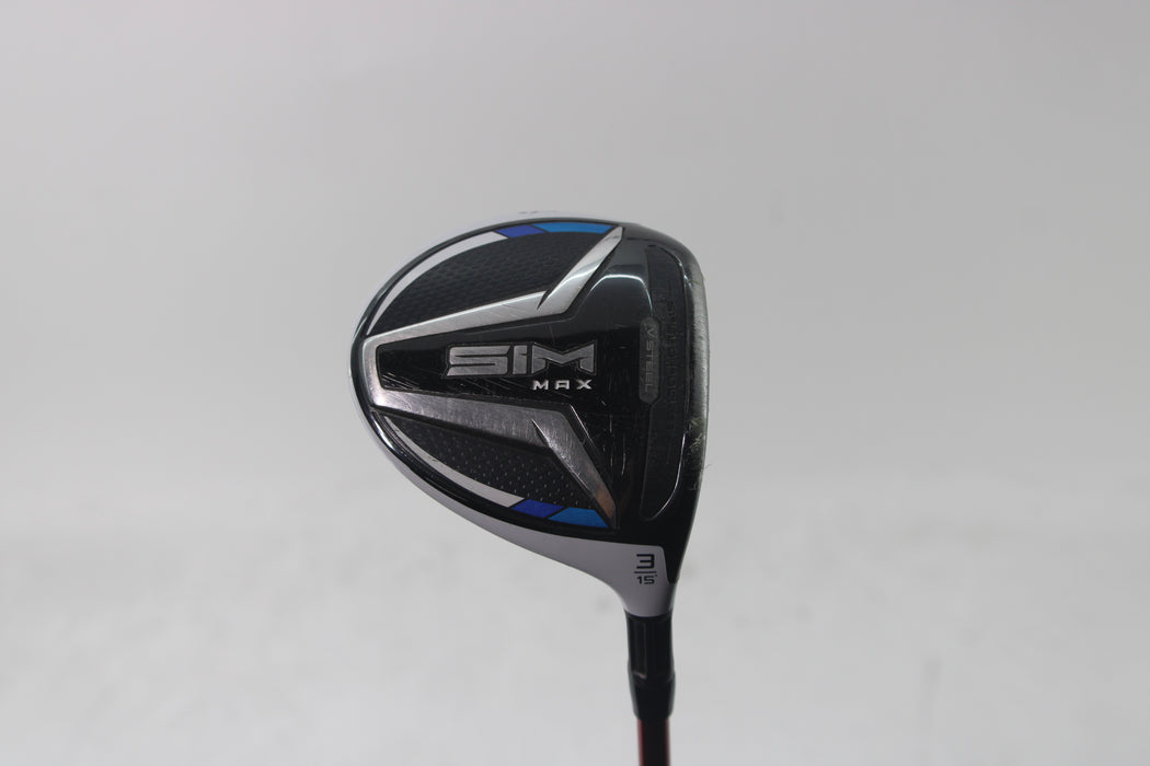 TaylorMade SIM Max Fairway RH #3 Ventus Red 7 TX Pre-Owned