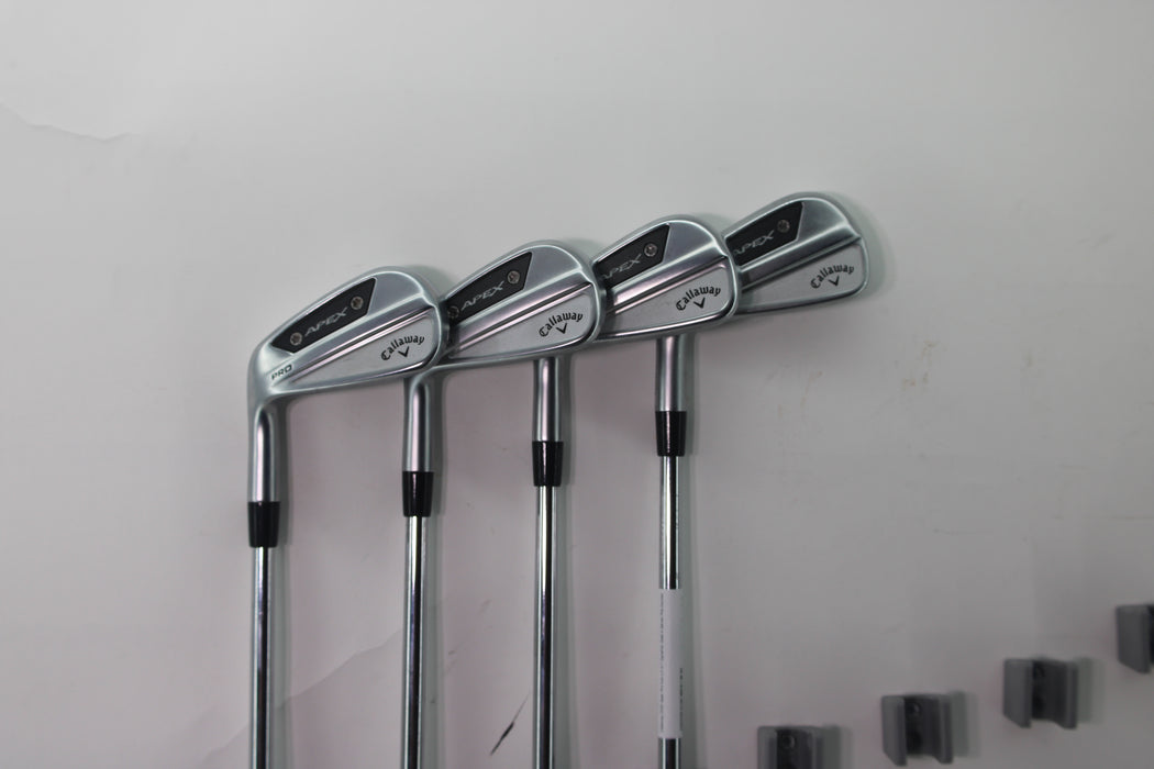 Callaway 2024 Apex Pro Iron LH 4-7 Dynamic Gold X Seven Pre-Owned