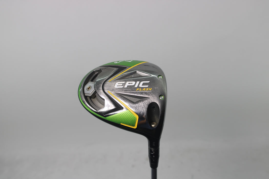 Callaway EPIC Flash driver RH 9.0 Project X EvenFlow Green 5.5 R Pre-Owned