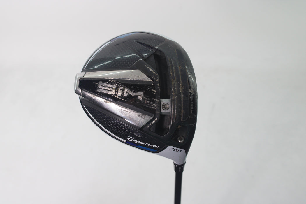 TaylorMade SIM Driver (RH) 10.5Deg PJX HZRDUSRDX SMK Red60/6.5X Pre-owned