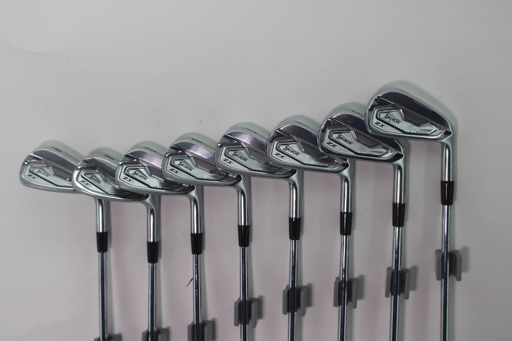 Srixon ZX5 MKII Irons (RH) 4-9P,A DynamicGold 120/R300 pre-owned