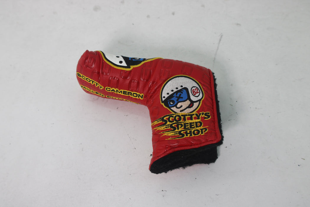 Scotty Cameron Speed Shop Johnny Racer Red Standard Blade Putter Headcover