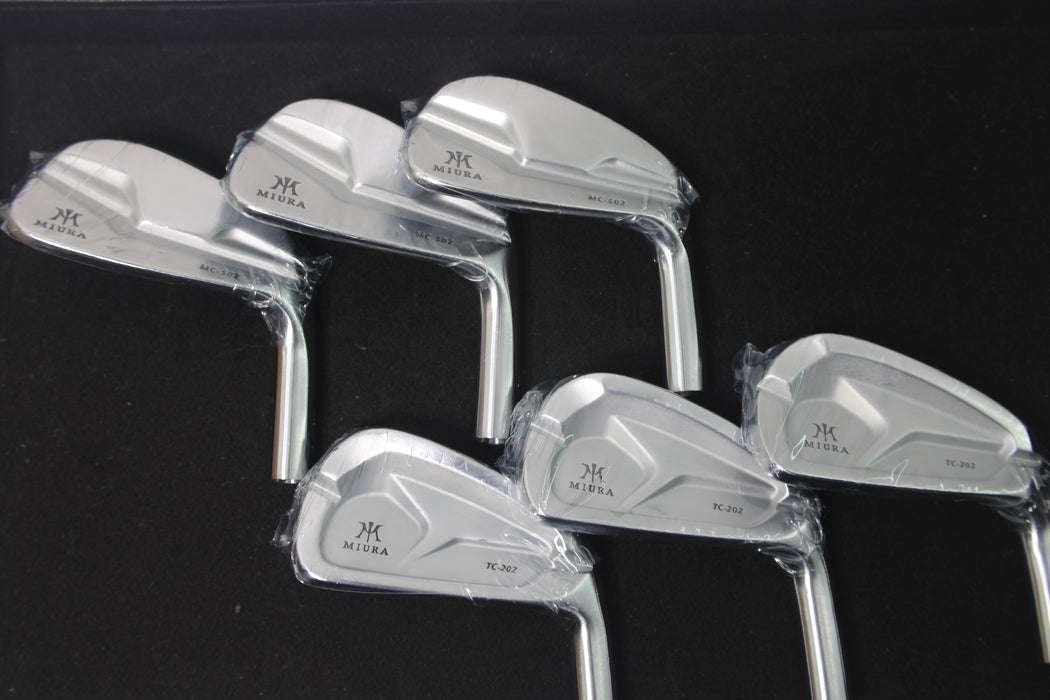 Miura TC-202/MC-502 Combo Irons set (RH) 5-7/ 8-PW Head Only