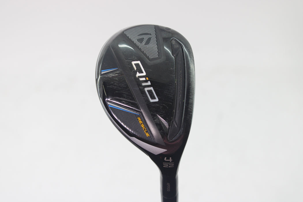 TaylorMade Qi10 Hybrid Rescue 4H (RH) Tour AD  HY-65/S Pre-owned
