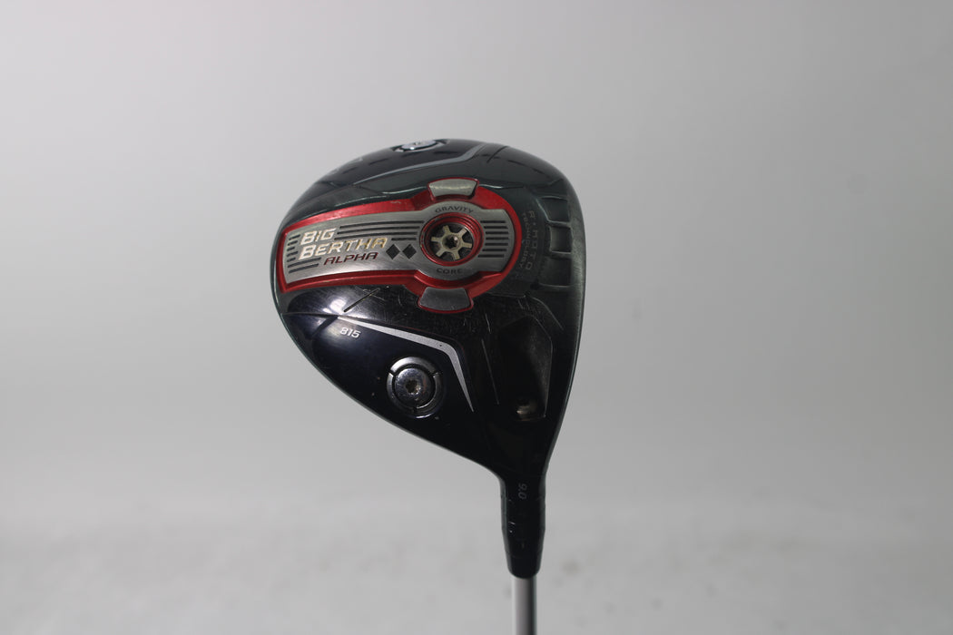 Callaway Big Bertha Alpha 815 DBD Driver RH 9.0 Rogue Silver 60 3.4 S Pre-Owned