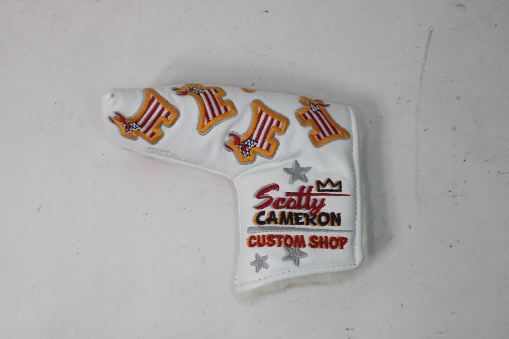 Scotty Cameron SCOTTY'S CUSTOM SHOP - 2011 LTD DANCING JUNK YARD DOG U.S. FLAG - WHITE LEATHER