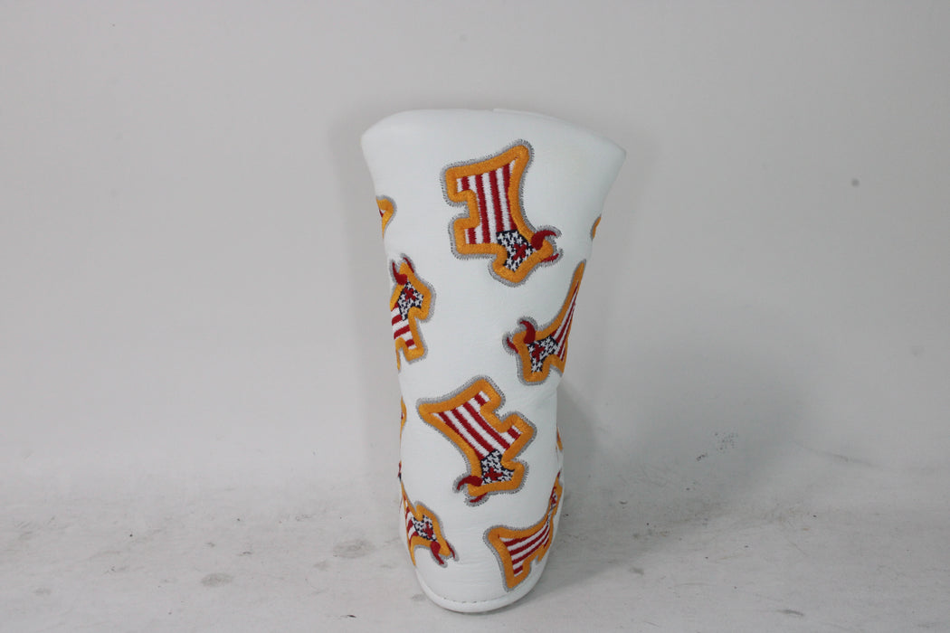 Scotty Cameron SCOTTY'S CUSTOM SHOP - 2011 LTD DANCING JUNK YARD DOG U.S. FLAG - WHITE LEATHER