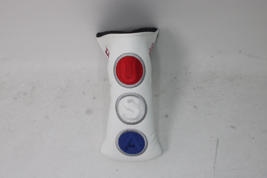 Scotty Cameron 2008 TEAM USA BLADE Headcover/ White