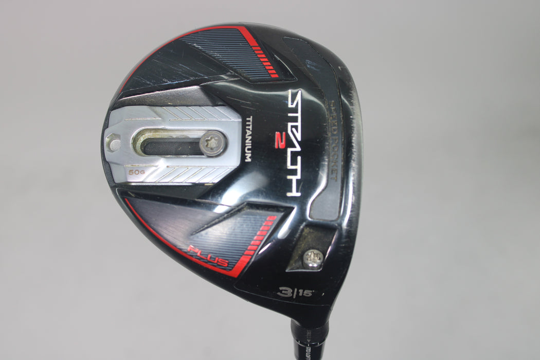 TaylorMade Stealth 2 Plus Fairway Wood RH) 3/15deg Kaili 75/X Pre-owned