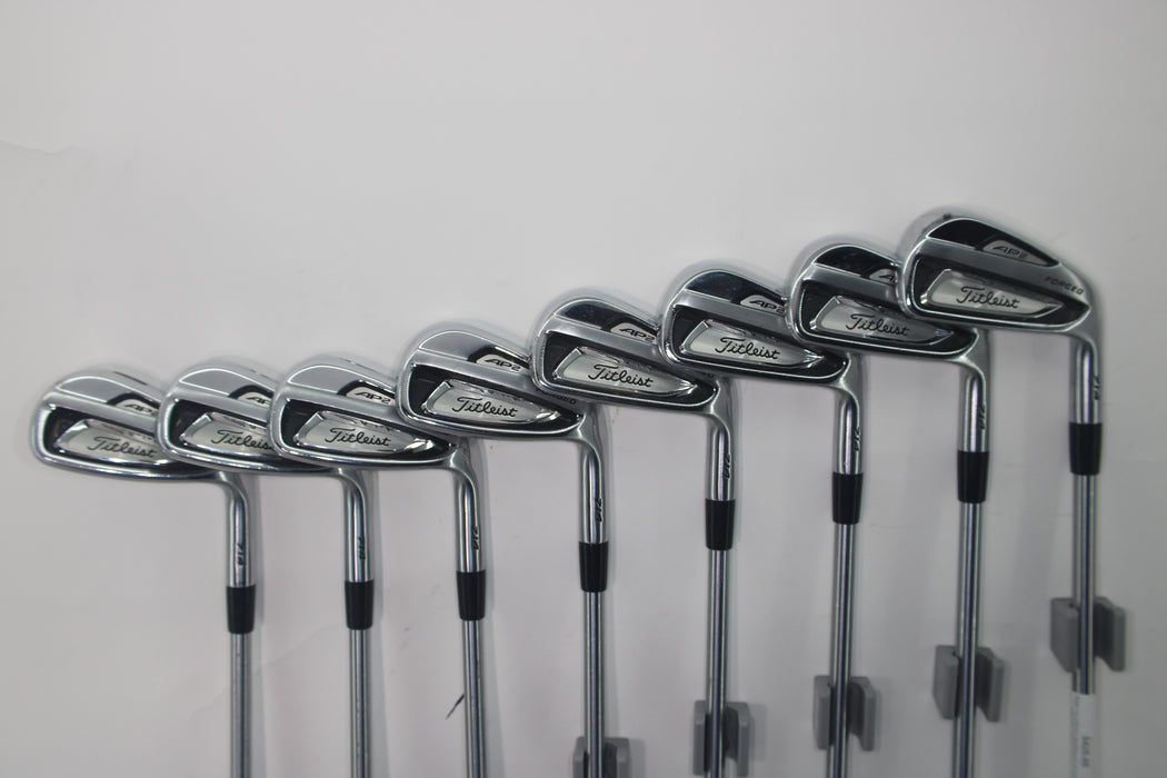 Titleist 714 AP2 Iron Set(RH) 4-P, W PJX Pxi 5.5/Reg Pre-owned