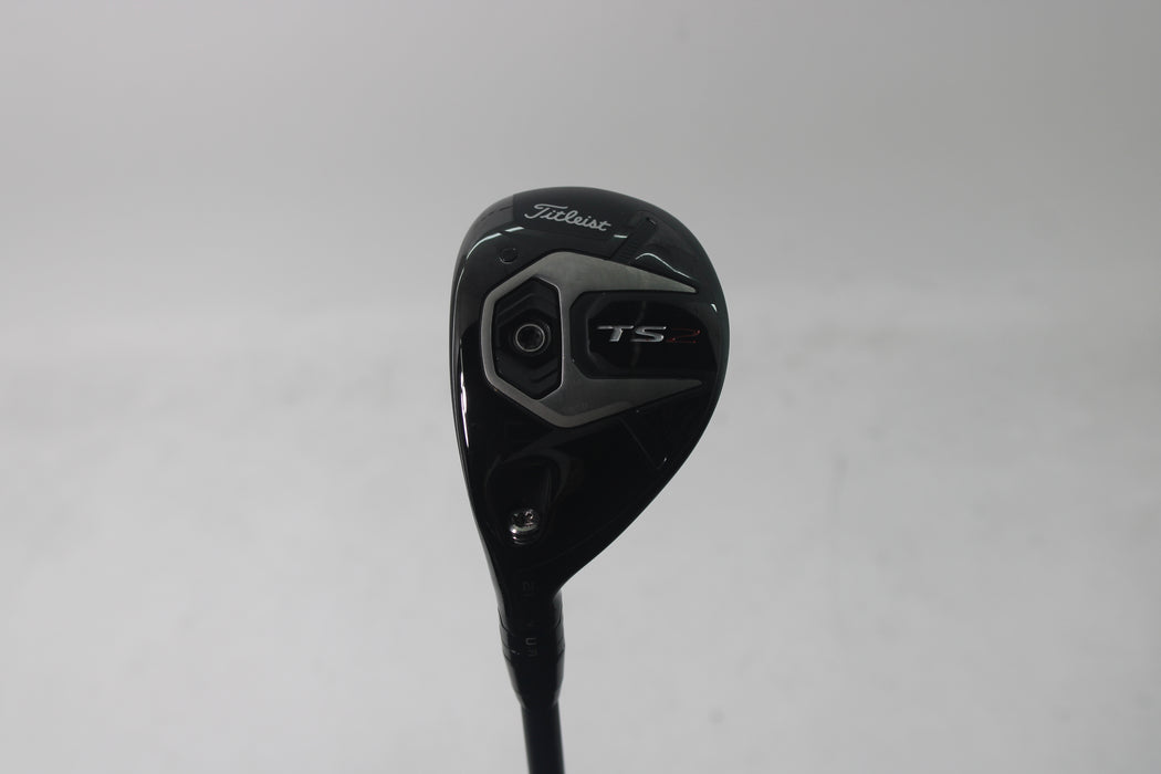 Titleist TS2 Hybrid (LH) 21 Deg HZRDUS Smoke Black 80/5.5Reg Pre-owned