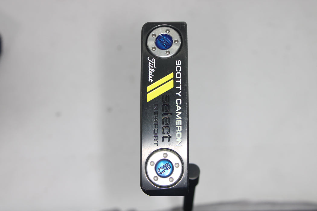 Titleist Scotty Cameron Select Newport Putter (RH) Customshop Black 35in BGT Black shaft Pre-owned