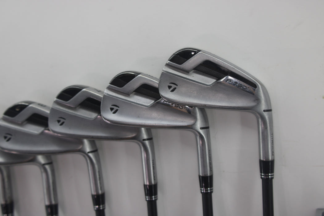 TaylorMade P790 TI Iron Set (RH) 4-PW,AW  ALTA CB AWT Graphite/SR Pre-owned