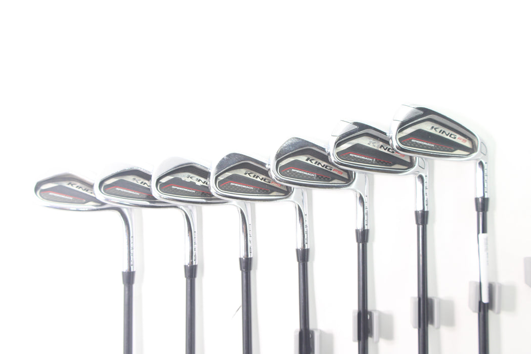Cobra King F9 speedback Irons RH 6-9P.G.S Atmos 6 R Pre-owned
