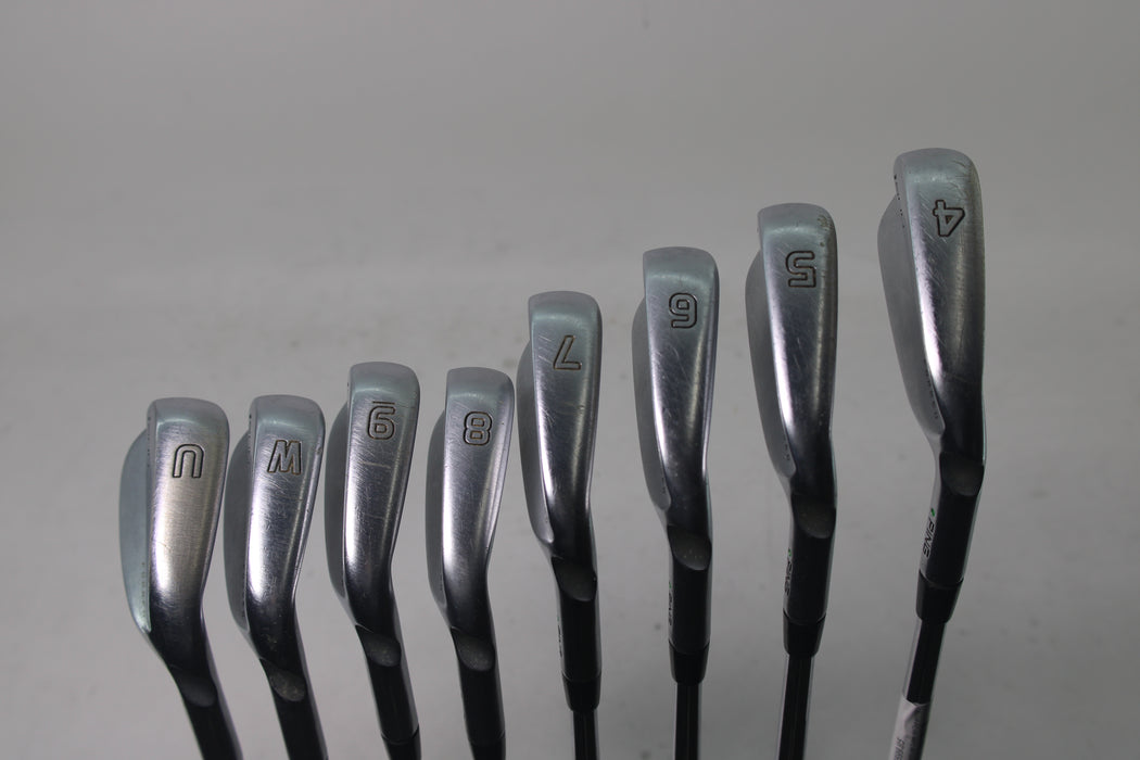 Ping i500 Irons (RH) 4-PW,UW Green dot Dynamicgold105/S300 Pre-owned
