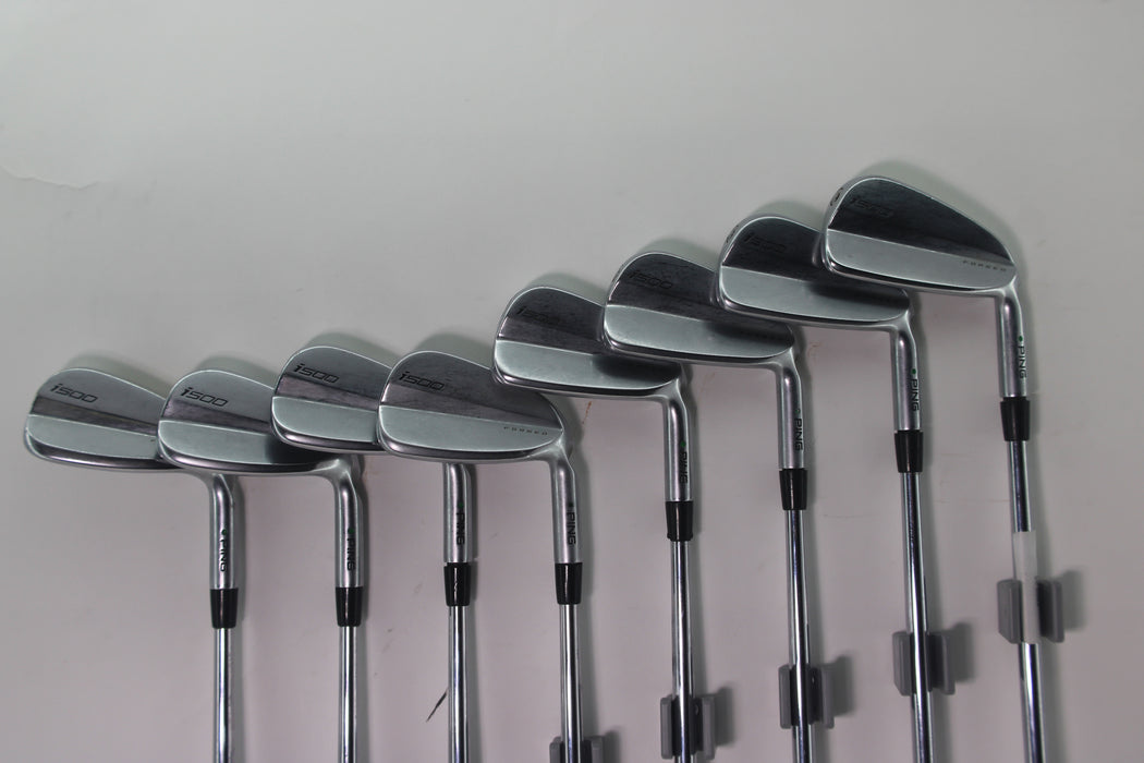 Ping i500 Irons (RH) 4-PW,UW Green dot Dynamicgold105/S300 Pre-owned