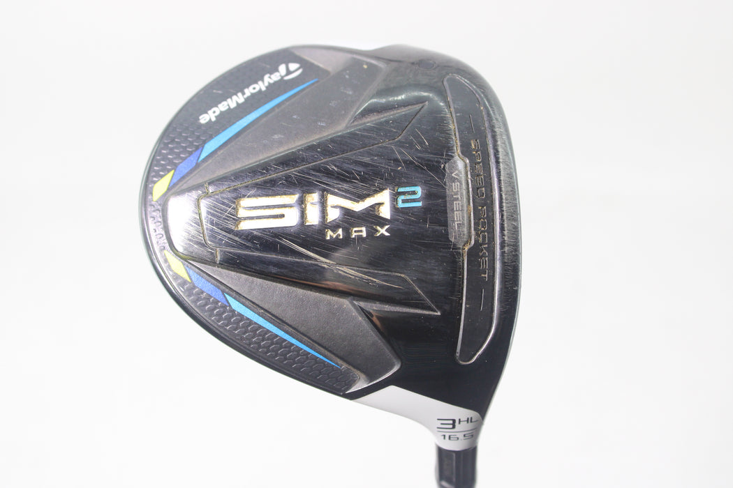 TaylorMade SIM2 MAX Fairway Wood (RH) 3WD UST Linq5/F3 Reg Pre-owned