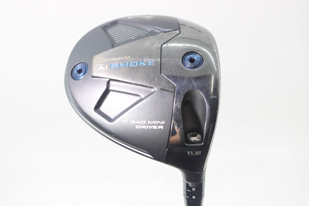 Callaway Paradym Ai Smoke Ti 340 Mini Driver (RH) 11.5Deg Cypher Fifty /5.5Reg Pre-owned